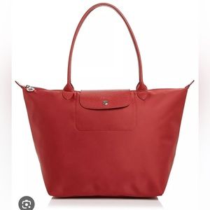 Red Longchamp Le Pliage Neo